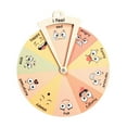 thumbnail image 3 of Rueda de emociones de madera para niños, tabla de expresión de emociones, juguete portátil para educación infantil temprana, aprendizaje emocional Diámetro 15cm, 3 of 8