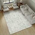 thumbnail image 2 of BERTHMEER 9'x12' Large Area Rugs for Living Room Bedroom Office Gray Vintage Non Slip Washable Farmhouse Dining Room Oriental Traditional Distressed Rugs, 2 of 6