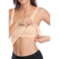 thumbnail image 4 of Sociala Women Cotton Tank Top with Built-in Bra And Adjustable Wide Strap Camisole, 4 of 6