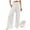 White, variant on Babysbule Long Pants for Women Women's Loose Wide Leg Pants High Waist Straight Pants Casual Pants