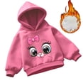 thumbnail image 3 of FUZHIQ Girls Oversized Hoodies Pullover Sweatshirts Kids Fashion Casual Outfits Fall Winter Clothes for 7 Years, 3 of 7