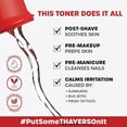 thumbnail image 4 of THAYERS Alcohol-Free, Hydrating, Unscented Witch Hazel Facial Toner with Aloe Vera Formula, 12 Oz (Pack of 2), 4 of 8