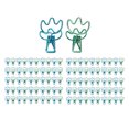 thumbnail image 2 of Office Clips,100pcs Binder Clips Crown Fun Binder Clips Binder Metal Clips Reliable and Durable, 2 of 14