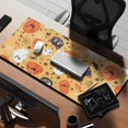 thumbnail image 2 of Long Mouse Pads for Desk,Cute Halloween Elements Pattern Desk Mats on Top Of Desks, Desk Mouse Pad Extra Large with 3mm Non-Slip Base and Stitched Edge for Gaming,Office,Work,Home 35.4"x15.7", 2 of 6