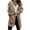 Khaki, variant on Lindreshi Cardigan Sweaters for Women Women's Fashion Sweater Coat Top V-Neck Loose Hollow Out Sleeve Coat
