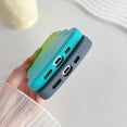 thumbnail image 6 of for iPhone 14 Case, Solid Color Curly Wave Frame Soft Compatible with iPhone Case (Navy Blue,iPhone 14), 6 of 7