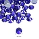 thumbnail image 2 of Uxcell 2880 Pcs Strass Hotfix Cristales de Fondo Plano de Vidrio SS10 2.9mm Azul Oscuro, 2 of 5