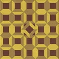 thumbnail image 1 of Ahgly Company Machine Washable Indoor Square Transitional Saddle Brown Area Rugs, 7' Square, 1 of 7