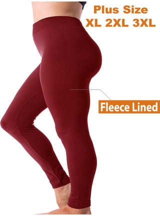 Kuda Moda Women Winter Warm Fleece Lined Thick Brushed Full Length Leggings  Thermal Legging Pants - Walmart.com