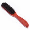 thumbnail image 6 of Professional Soft Boar Bristle Wood Beard Brush Hairdresser Shaving Brush Comb Men Mustache Comb Kit With Gift Bag Hair Comb Set, 6 of 9