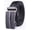 Black, variant on Men's Leather Slide Ratchet Dress Belts for Men, One Size Fit All