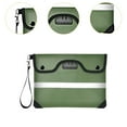 thumbnail image 6 of Milageto Fireproof Document Bag Fire Resistant Locking Bank Bag for Documents Deposit Green, 6 of 8