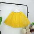 thumbnail image 3 of Prolriy Mardi Gras Outfit for Women, Tutu for Women Adults Skirt Cosplay Women Petticoat Princess Cute Underskirt Petticoat Ballet Swing Skirts for Women Yellow, 3 of 6