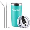 thumbnail image 1 of Grandma Gifts, Nana Stainless Steel Travel Tumbler, Christmas Birthday Mother‘s Day Gifts for New Grandma Nana Grandmother Gigi Granny Mom Women from Grandchildren, 20oz Insulated Tumbler, Mint, 1 of 6
