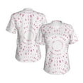 thumbnail image 3 of Yiaed Breast Cancer Awareness (4) Print Women's T Shirt V-Neck Short Sleeve Shirt Casual Breathable Tee Summer Tops-XX-Large, 3 of 5