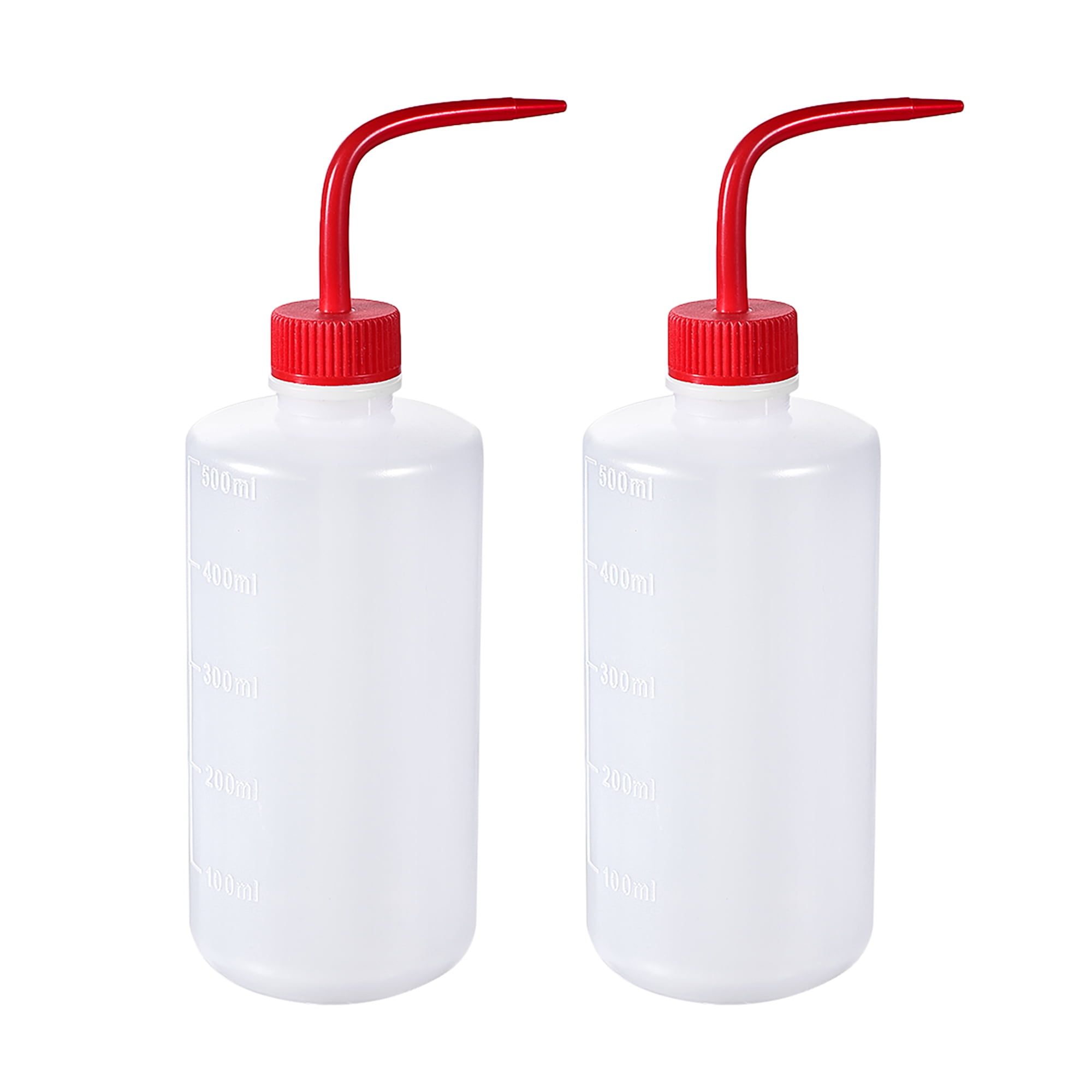 Uxcell 500ml Squeeze Bottle Lab Wash Bottle for Lab Storage 2 Pack