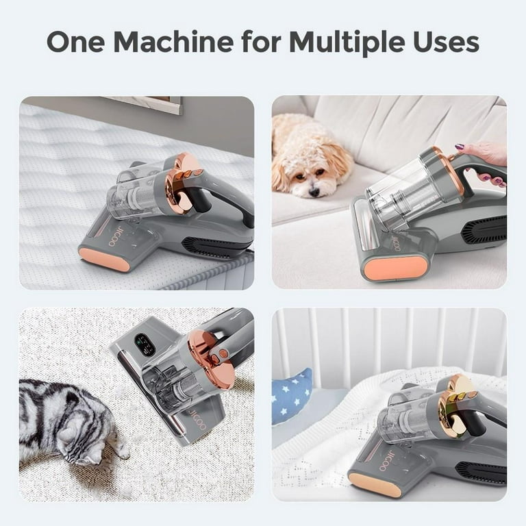 JIGOO T600 Dual-Cup Smart Mite Cleaner Coupon (Discount Code) - Coupon  Codes and Deals