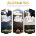 thumbnail image 4 of Fermentation Weight Lid Mason Jars Glass Lid Small Fermenting Weight Mason Jars Weight, 4 of 4