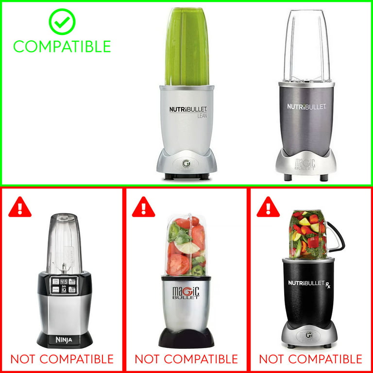 2 Pack 32 oz Colossal Cup with Flip To Go Lid and Extractor Blade  Replacement Parts Compatible with NutriBullet Lean NB-203 1200W Blenders -  BlenderPartsUSA