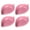 Pink*8pcs, variant on Cheers.US 8 Pcs Leaf Shape Sauce Dish, Sauce Dipping Bowls Wheat Straw Soy Sauce Dishes Mini Dinnerware Plate Condiment Dish for Paste Jam Sushi Assorted