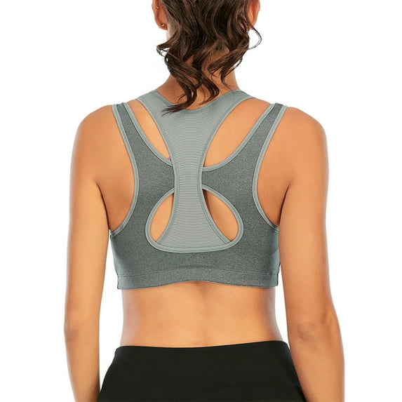 Classic High Impact Sports Bras for Women Workout Racerback Sports Bra Running Yoga Gym Fitness Activewear Bra