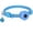 C002- Blue, variant on Red Pet Positioning Protective Collar, Cat Collar Airtag Holder, Airtag Cat Collar, Cat Collar Bell, Adjustable 8 to 13 Inch, Breakaway Safety Release Buckle, Reflective Stitching