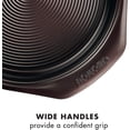 thumbnail image 4 of Circulon Chocolate Non-stick Bakeware Set, Chocolate Brown, 3-Pieces, 4 of 7