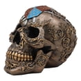 thumbnail image 3 of Knights Of Templar Medieval Heraldry Shield Crest With Swords Skull Statue Decor, 3 of 4