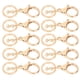 thumbnail image 1 of Accesorios para llaves, 10 piezas de llavero chapado, llavero vintage, llavero retro, elaborado por expertos, 1 of 14