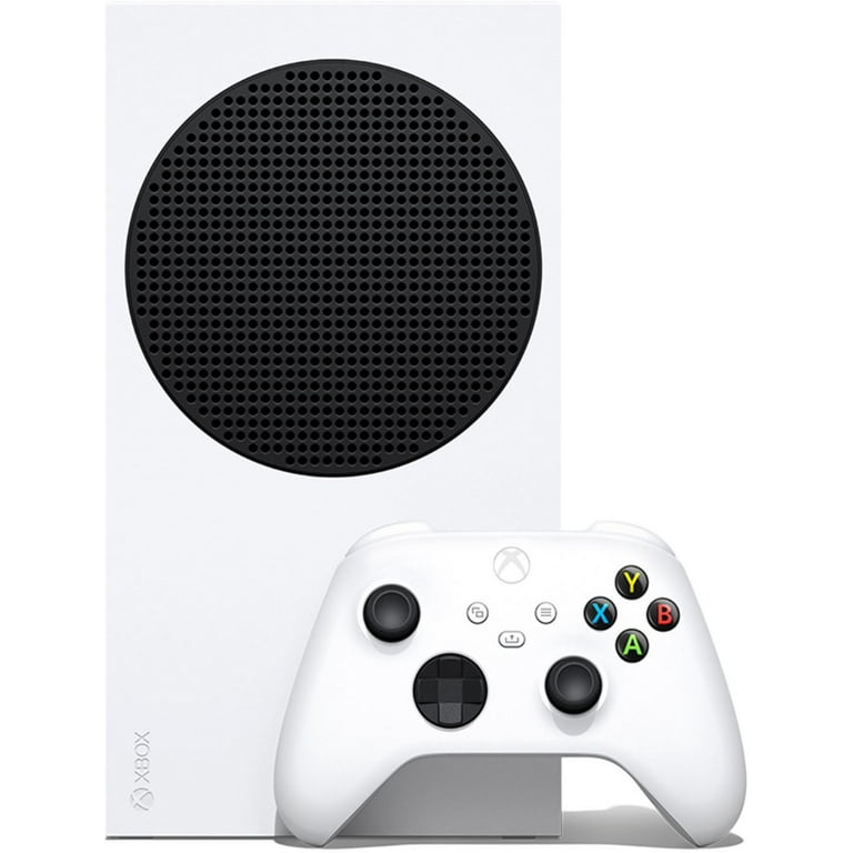 Xbox Series S 512GB All-Digital Holiday Bundle Console with Extra Robot  White Controller and Game Pass Ultimate: 3 Month Membership 