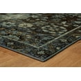 thumbnail image 2 of Oriental Weavers Andorra Area Rug 7124A Casual Navy Diamond Petals 7' 10" x 10' 10" Rectangle, 2 of 2