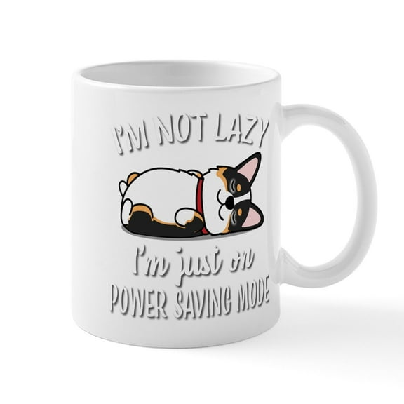 CafePress - Black Tricolor Corgi Mugs - 11 oz Ceramic Mug - Novelty Coffee Tea Cup