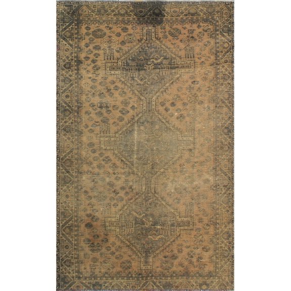 Sherazi Edgmer Beige/Peach Rug, 4'10" x 7'3"