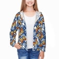 thumbnail image 3 of Xecao Colorful Butterfly1 Print Fishing Shirts for teenager Long Sleeve UV Sun Protection Hoodie with Zipper Outdoor Hiking Shirts-X-Large, 3 of 7