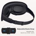 thumbnail image 3 of Getino 3D Blackout Sleep Masks for Women Men, Soft Eye Masks for Sleeping for Side Sleepers, Black, 3 of 9
