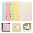thumbnail image 2 of Miangastore 100 Sheets A5 Lined Refill Paper 5 Colors 6 Hole Punched Loose Leaf Paper For Refillable Notebook Binder For Journal And Planner Inserts, 2 of 8