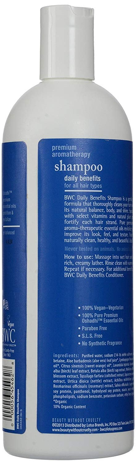 Beauty without Cruelty Daily Benefits Shampoo 16oz
