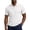 White #011, variant on Mens Polo Shirts Textured Knit Stretchy Regular Fit Collared Golf Shirts, 2XL