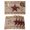 brown, variant on Texas Star Grey Wooden Placemats Set of 6, Farmhouse Berry Countryside Placemats for Dining Table, Place Mats for Kitchen Tabletop, Waterproof Wipeable Dining Table Mats Set