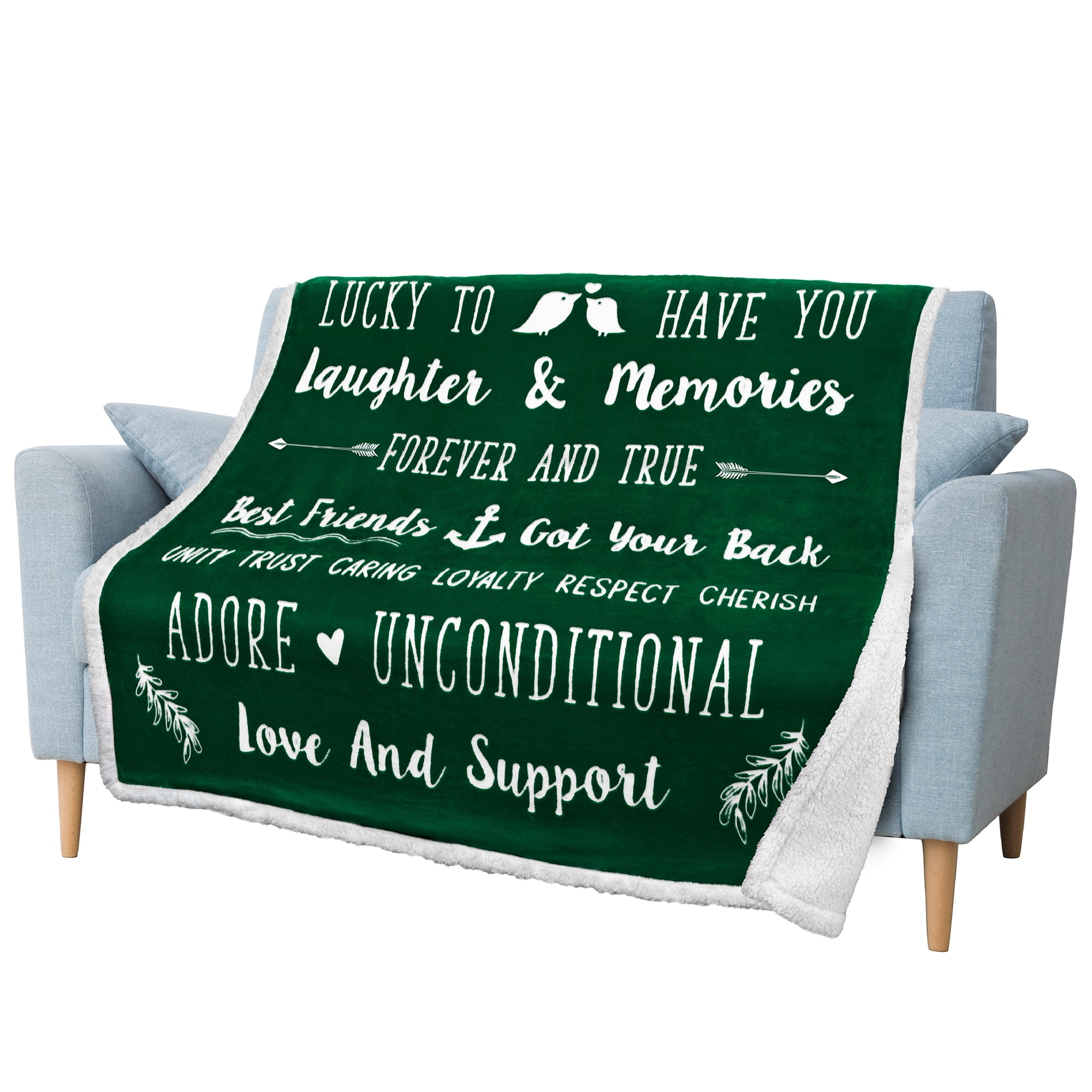 51 Year Old Present for Her for Couch Bed Sofa Colorful Cute Design Sherpa Fleece Throw Blanket 50x60 51st Birthday Gifts for Women 51 Years Loved 51 Year Old Present for Her for Couch Bed Sofa Colorful Cute Design Sherpa Fleece Throw Blanket 50x60 51st Birthday Gifts for Women 51 Years Loved