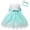 Green, variant on Splozh Baby Girl Birthday Dress 3 6 12 18 24 Months Baby Girls Lace Bowknot Princess Wedding Formal Tutu Dress Headband Set,Green,6-12 Months
