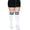 Black, variant on Leg Avenue Women's Over the knee athletic socks