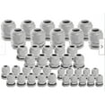 thumbnail image 1 of 40STK Satz Kabelverschraubung Satz Set M12 M16 M20 M25 Metrisch Grau Kabel, 1 of 5