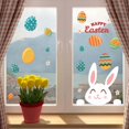 thumbnail image 4 of Calcomanías De Pared De Conejito De Huevo De Pascua Para Decoración Del Hogar Pegatinas De Animales De Dibujos Animados Impermeables De Seguridad Para La Tienda De La Sala De Estar matsuzay HA034563-00, 4 of 6