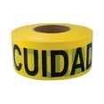 thumbnail image 2 of C.H. Hanson 1000 ft. L X 3 in. W Plastic Caution Cuidado Bilingual Barricade Tape Yellow, 2 of 2
