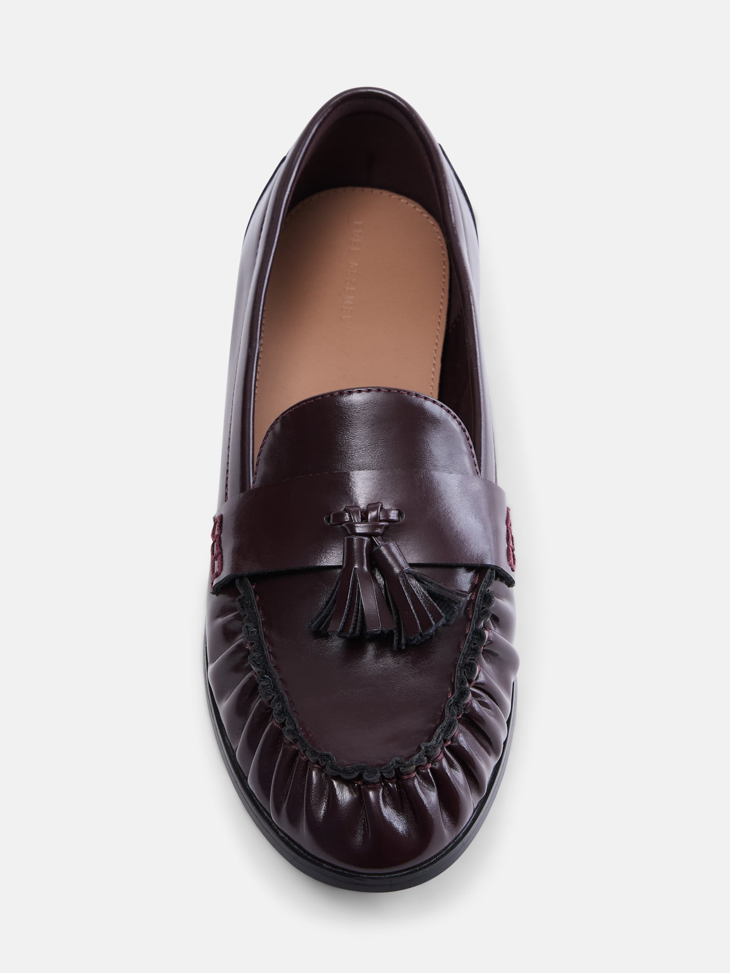 Free Assembly Women's Faux Leather Tassel Loafers