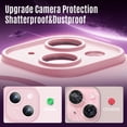 thumbnail image 4 of PYAN-Designed for iPhone 15 Case, Compatible with MagSafe, with Privacy Screen Protectors X2, [Camera Protection] [15FT Military Drop Protection] Shockproof Phone Case, 6.1", Pink, 4 of 4