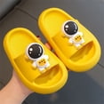 thumbnail image 2 of Binhe Slippers Boys Girls Shower Sandal Summer Cartoon Non Slip Bathroom Water Shoes for toddler with Slides Sandals Lightweight Open toe Teen Garden Clogs Kids Outdoor Beach Pool Shower, 2 of 4