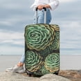 thumbnail image 5 of Cauagu Succulents Print Travel Luggage Cover,Travel Dust-proof Suitcase Cover Softside Suitcase Protector for 18-32inch,Not Included Suitcase, 5 of 8