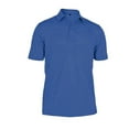 thumbnail image 1 of Monterey Club Men's Tailored Collar Light Weight Pique Solid Golf Polo Shirt #3670, 1 of 2